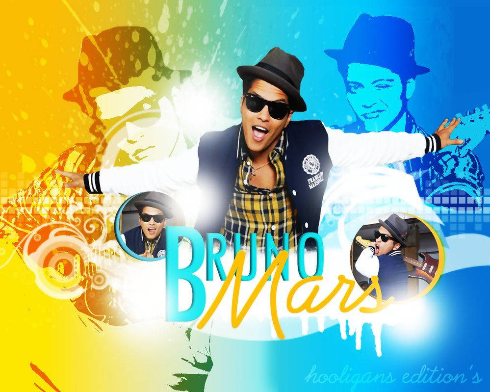 Feel The 'uptown Funk' With Bruno Mars Background