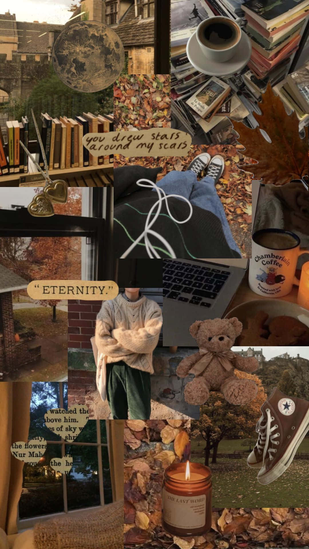 Feel The Warmth Of Autumn With This Fall Collage Desktop Wallpaper