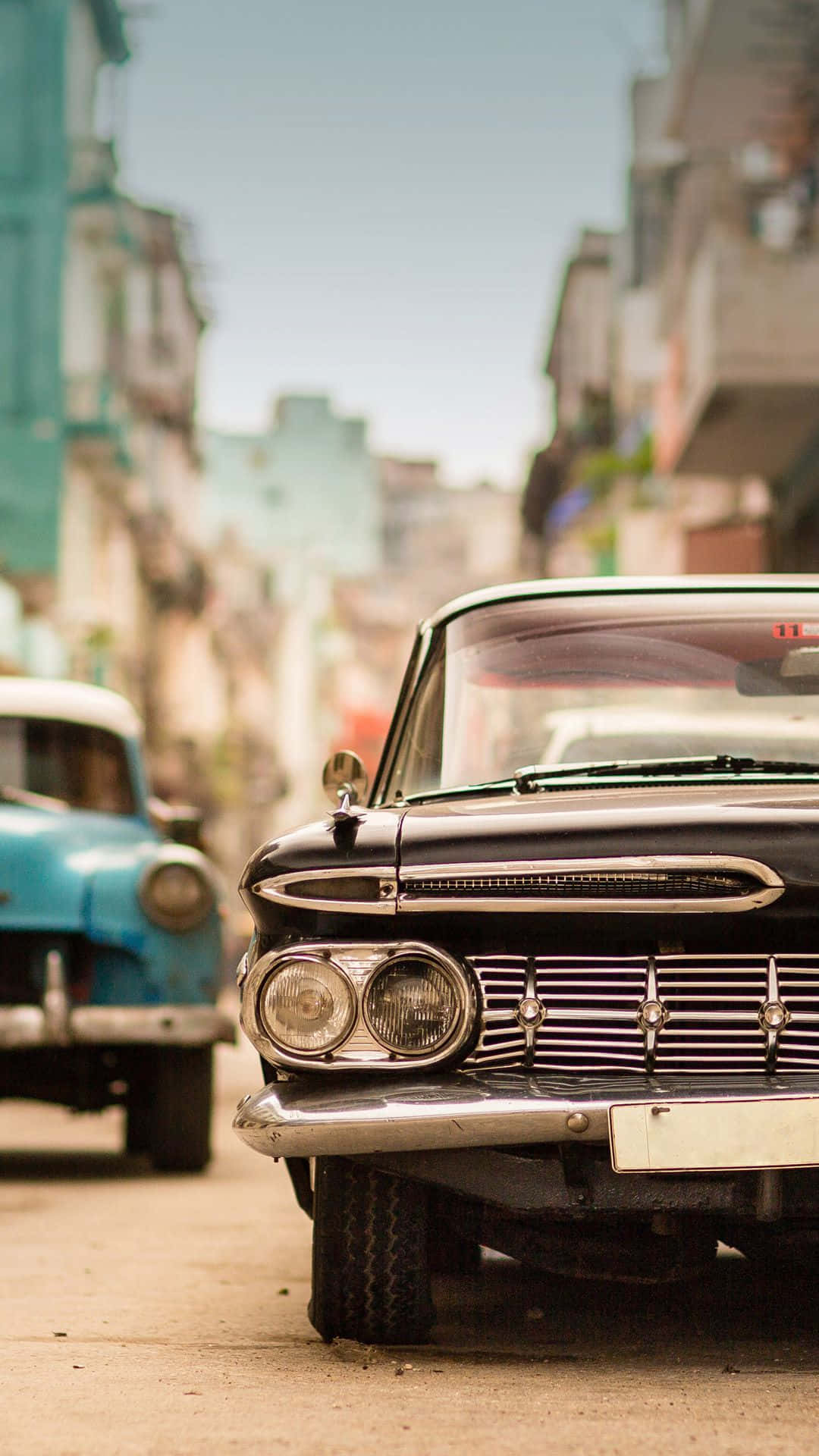 Feel The Wind In Your Hair While Driving In A Classic Car! Background