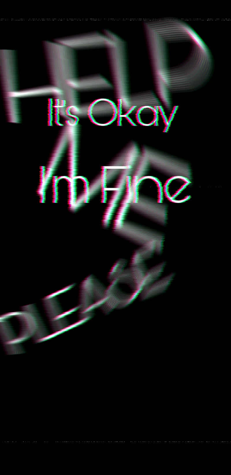 Feeling Alone? Reach Out With Depression Phone. Background