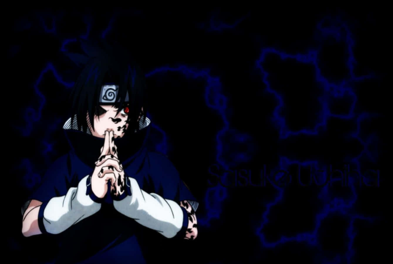 Feeling Cursed By Sasuke's Fight Background