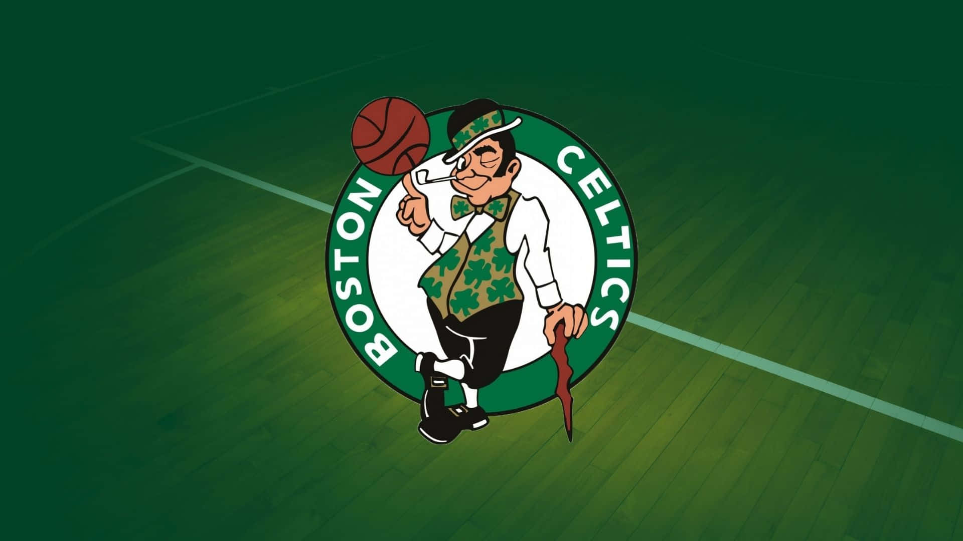 Feeling The Celtics Pride Background