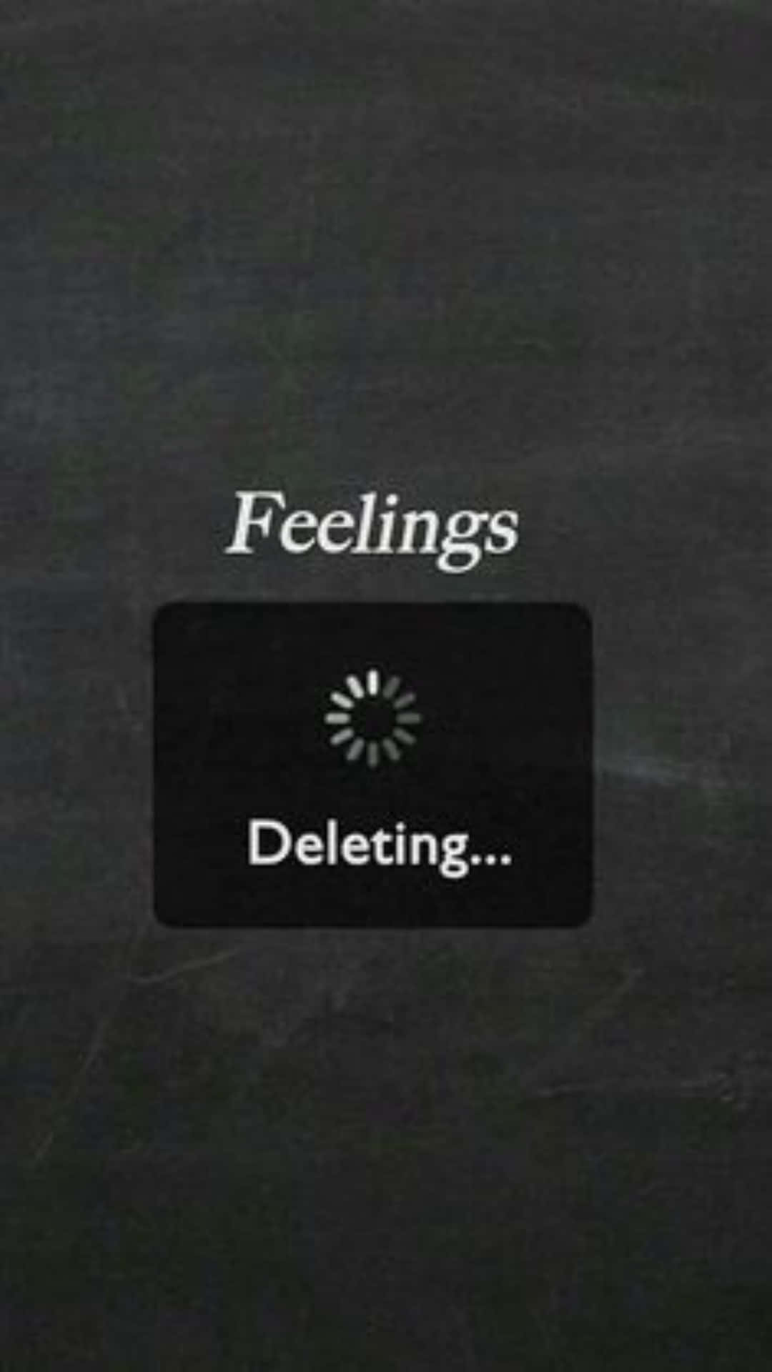Feelings Deleting - Screenshot Background