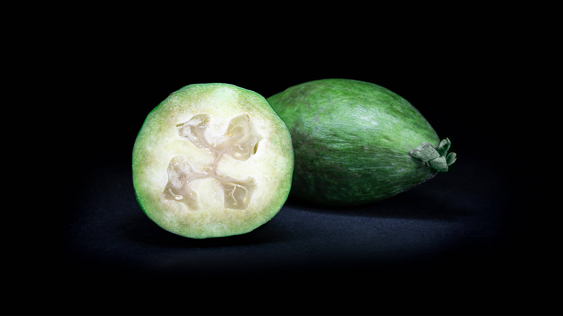 Feijoa In Black