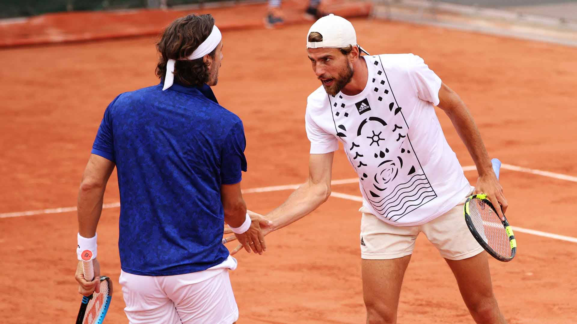 Feliciano Lopez And Maxime Cressy Background