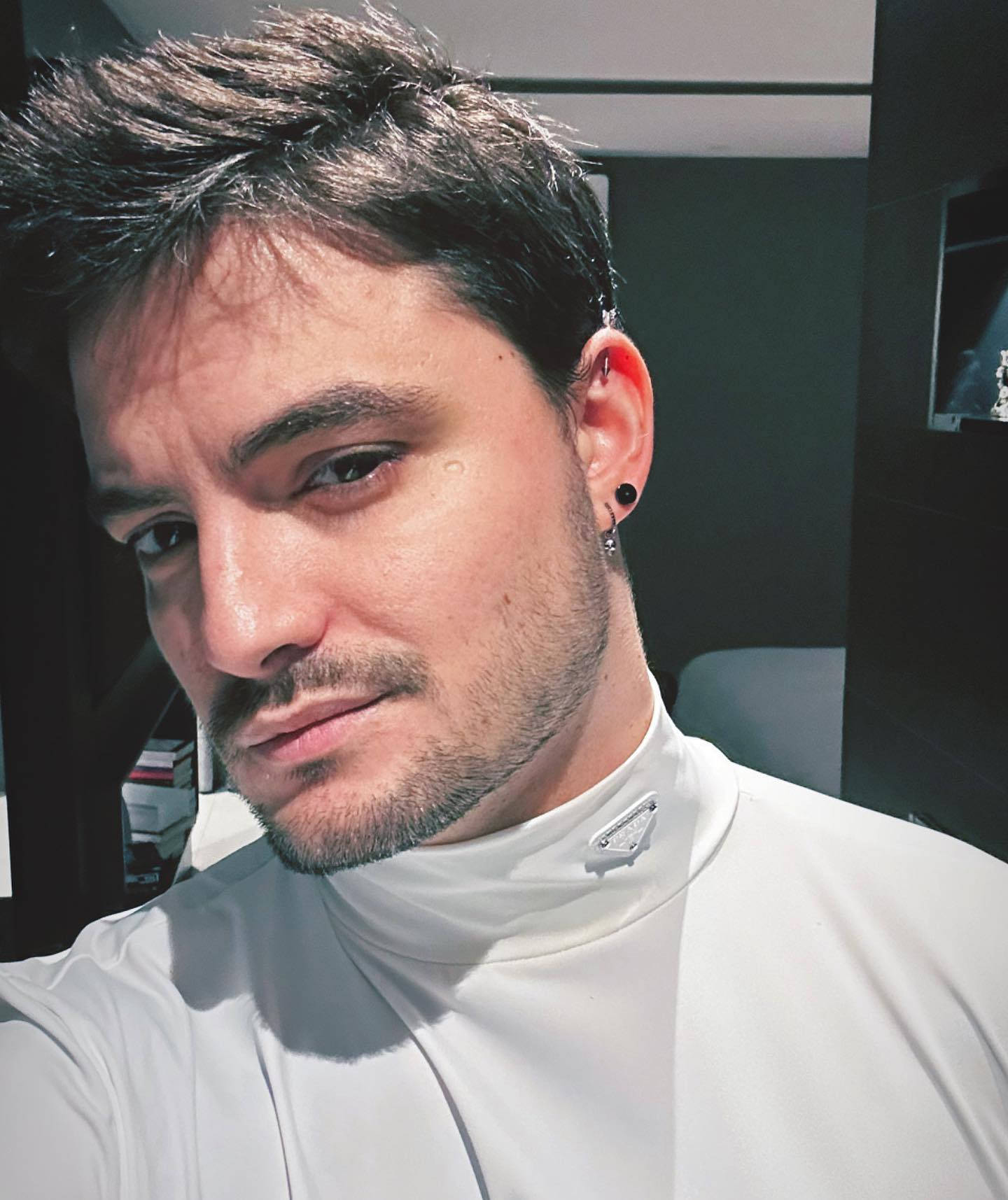 Felipe Neto With His Signature Earring