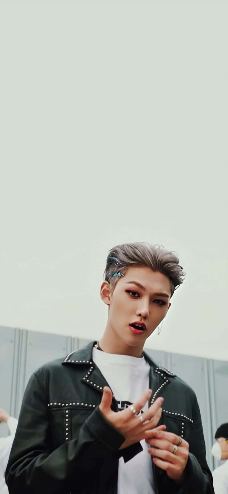 Felix Of Stray Kids Impressing With His Visuals. Background