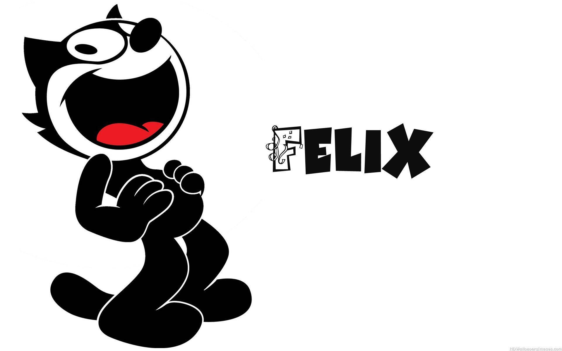 Felix The Cat In Laughter Background