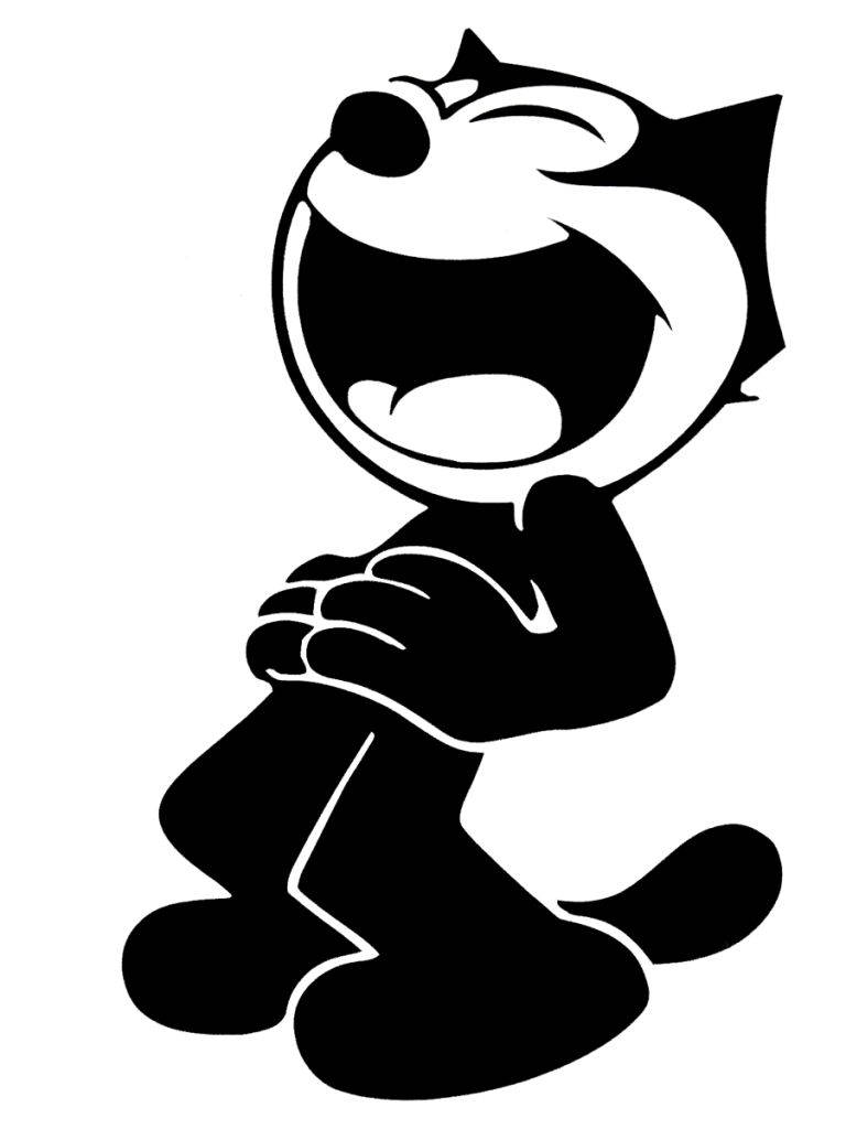 Felix The Cat Laughing