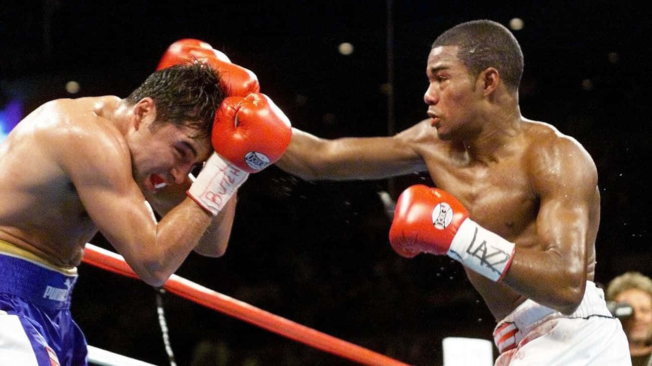 Felix Trinidad In White Shorts