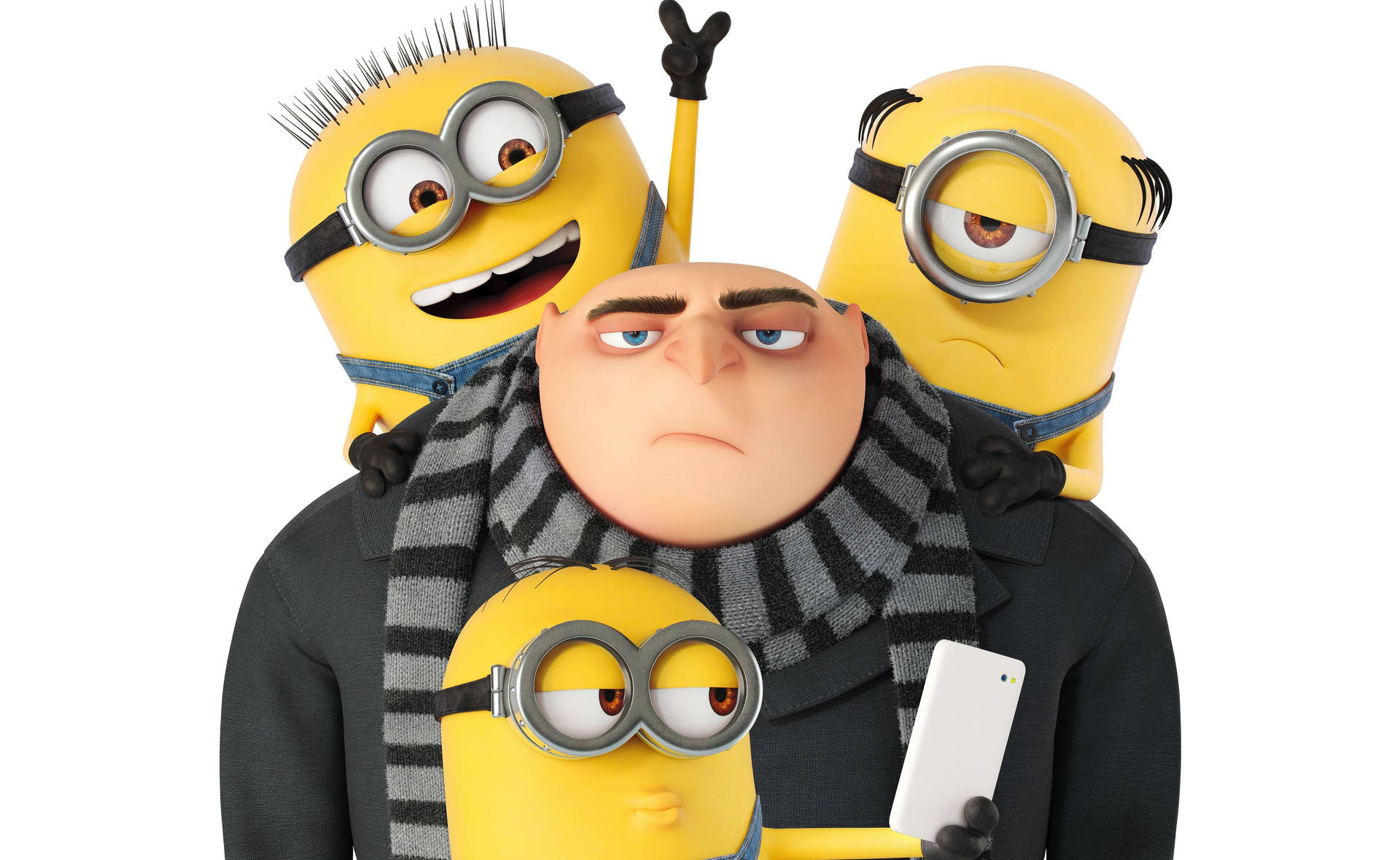 Felonious Gru With Minions Despicable Me 3