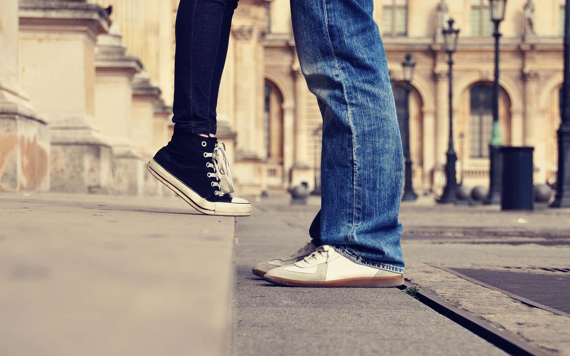 Female And Male Feet