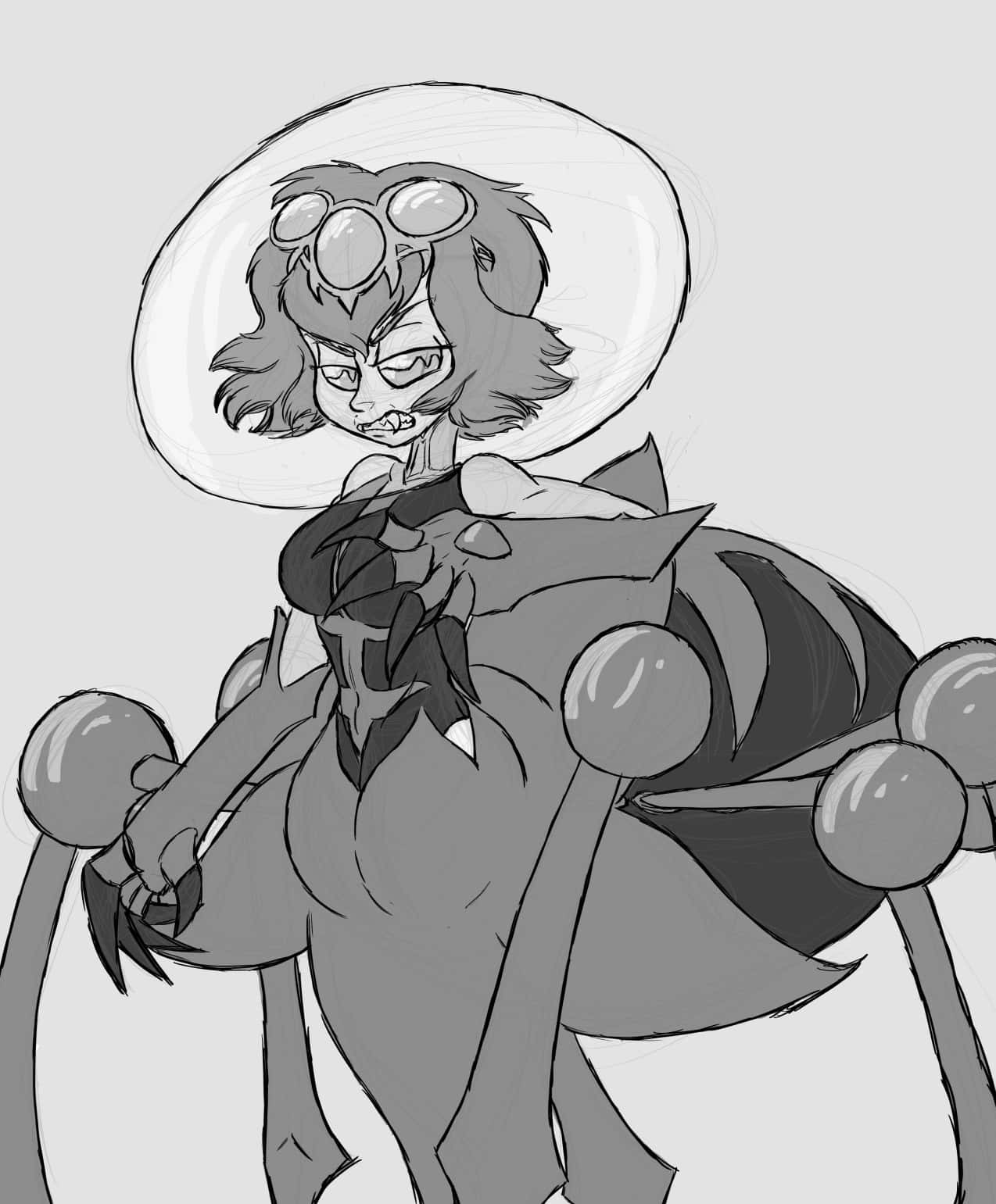 Female Araquanid Gijinka