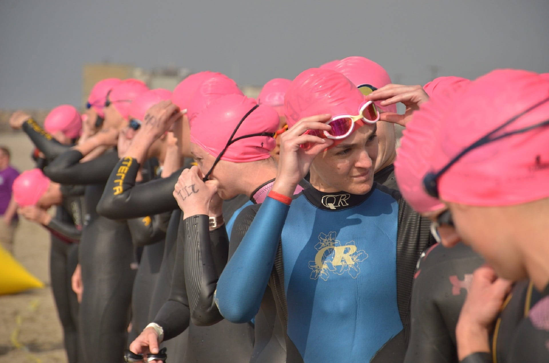 Female Athletes In The Triathlon