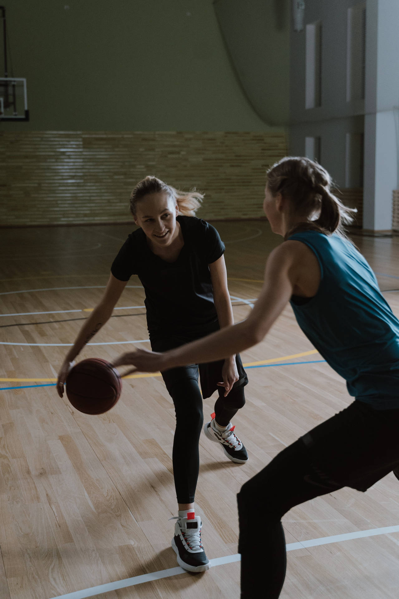 Female Basketball Physical Education Background