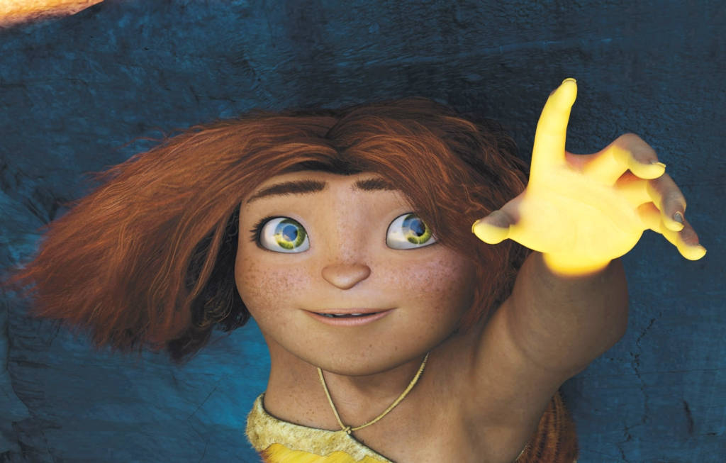 Female Character Eep The Croods Background