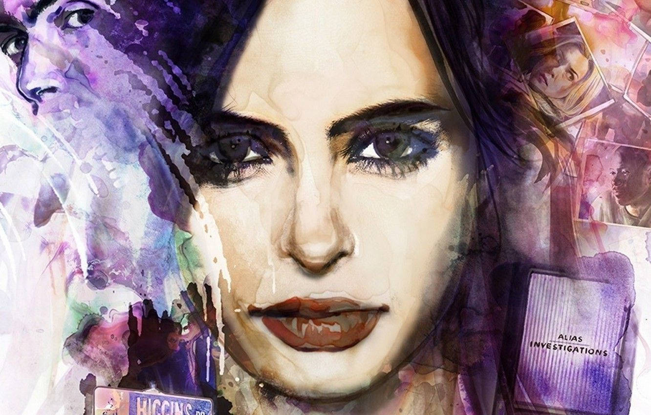 Female Detective Jessica Jones Background