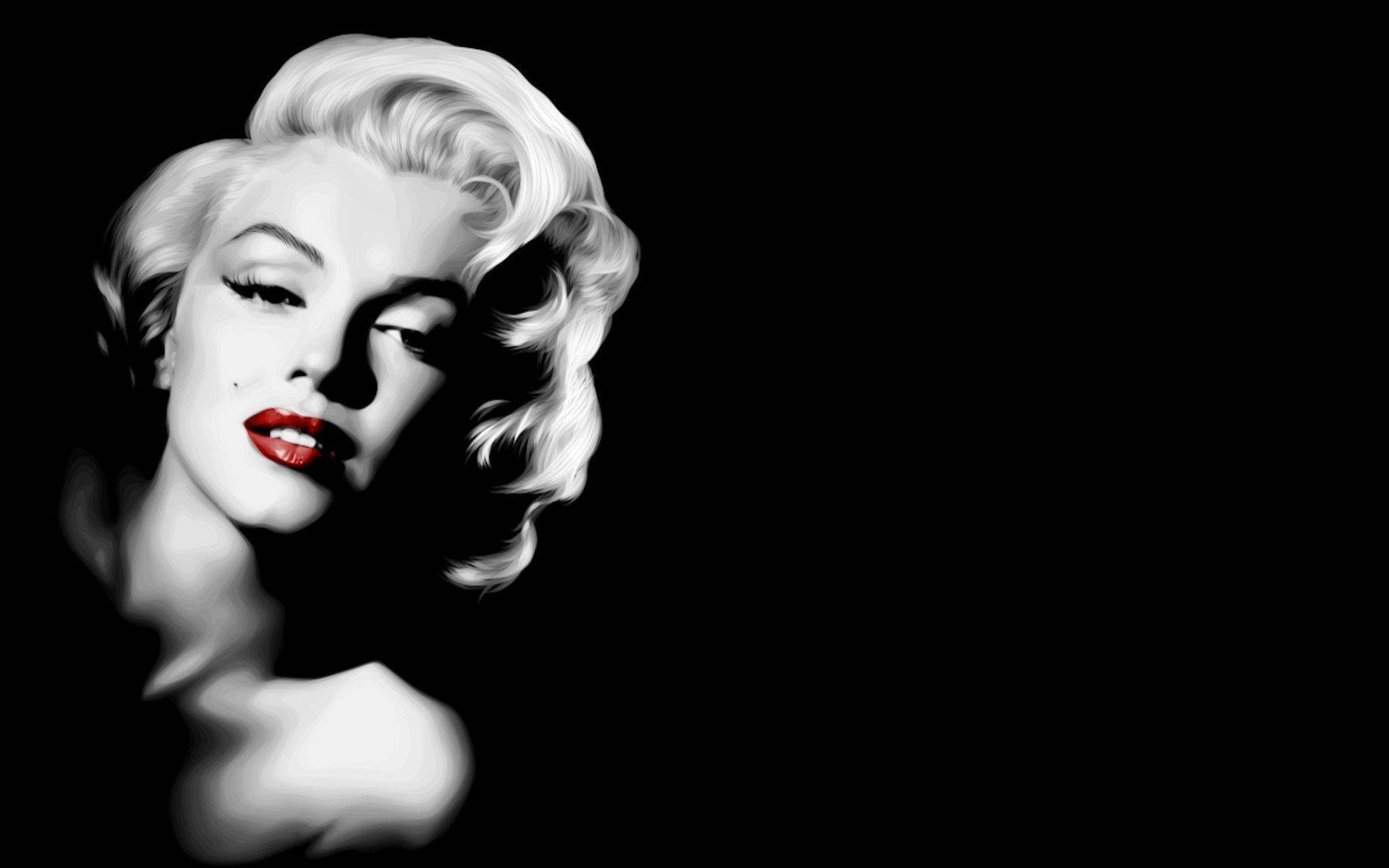 Female Icon Marilyn Monroe Background