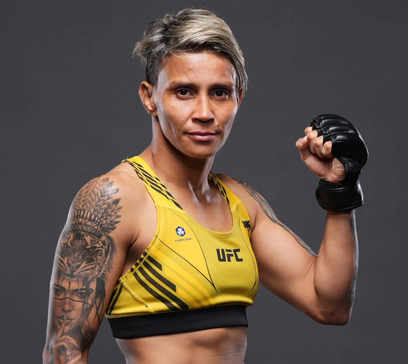 Female M M A Fighter Portrait