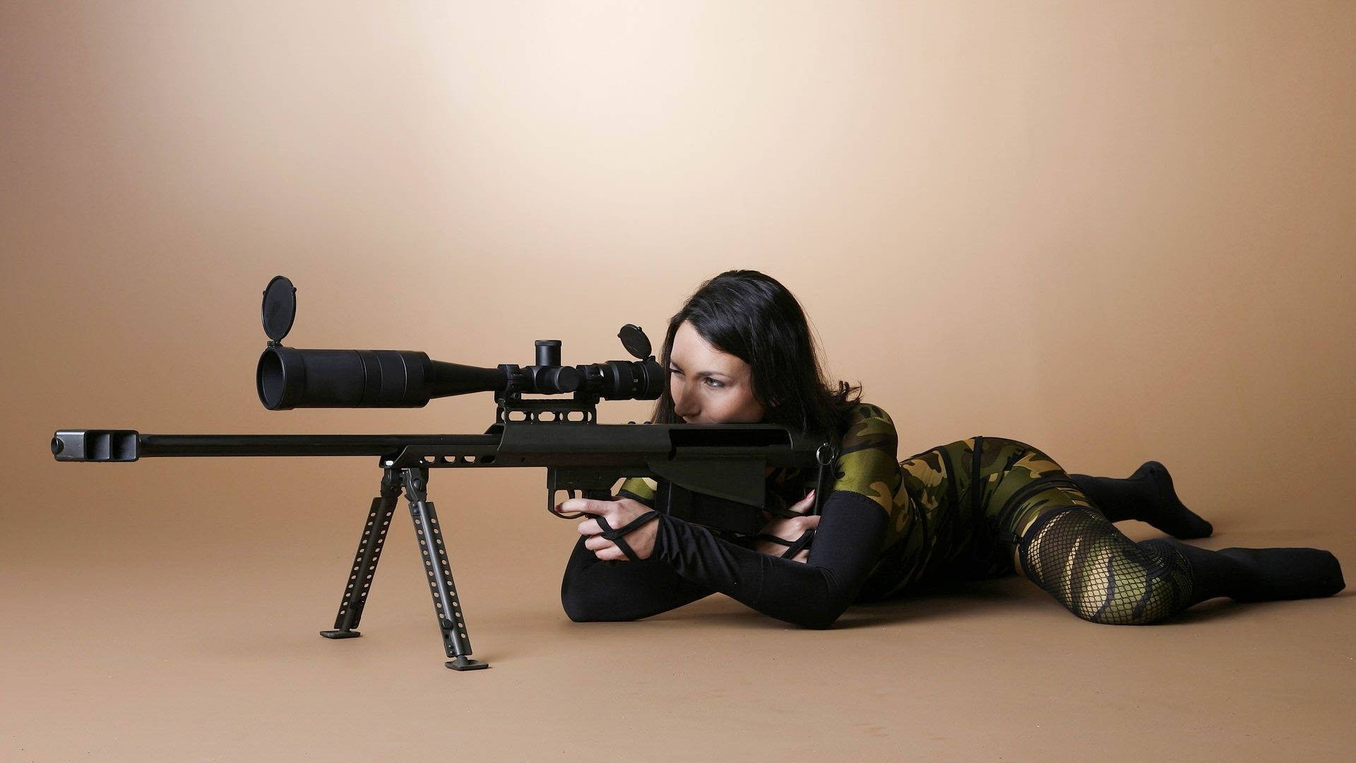 Female Sniper Soldier