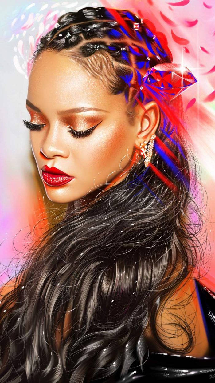 Fenty Rihanna Artwork Background