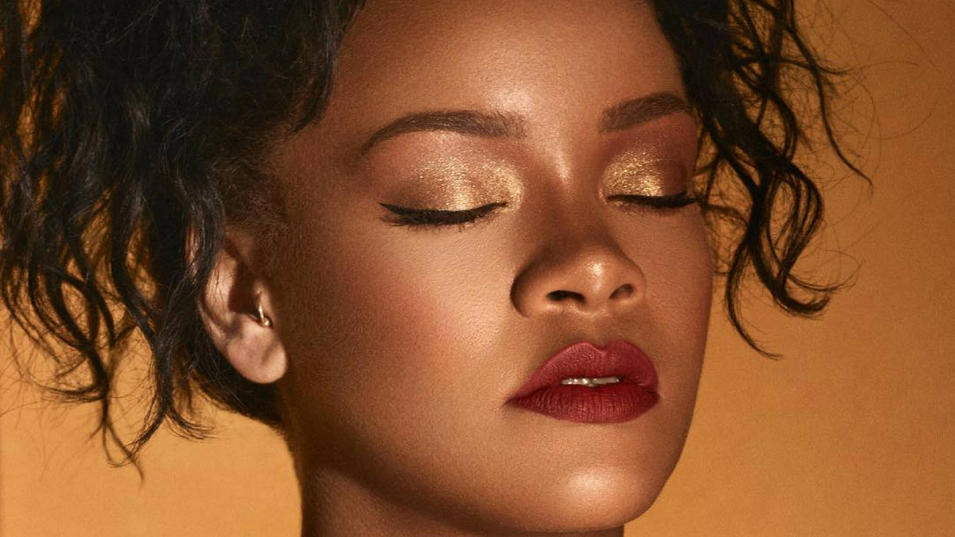 Fenty Rihanna Eyes Closed