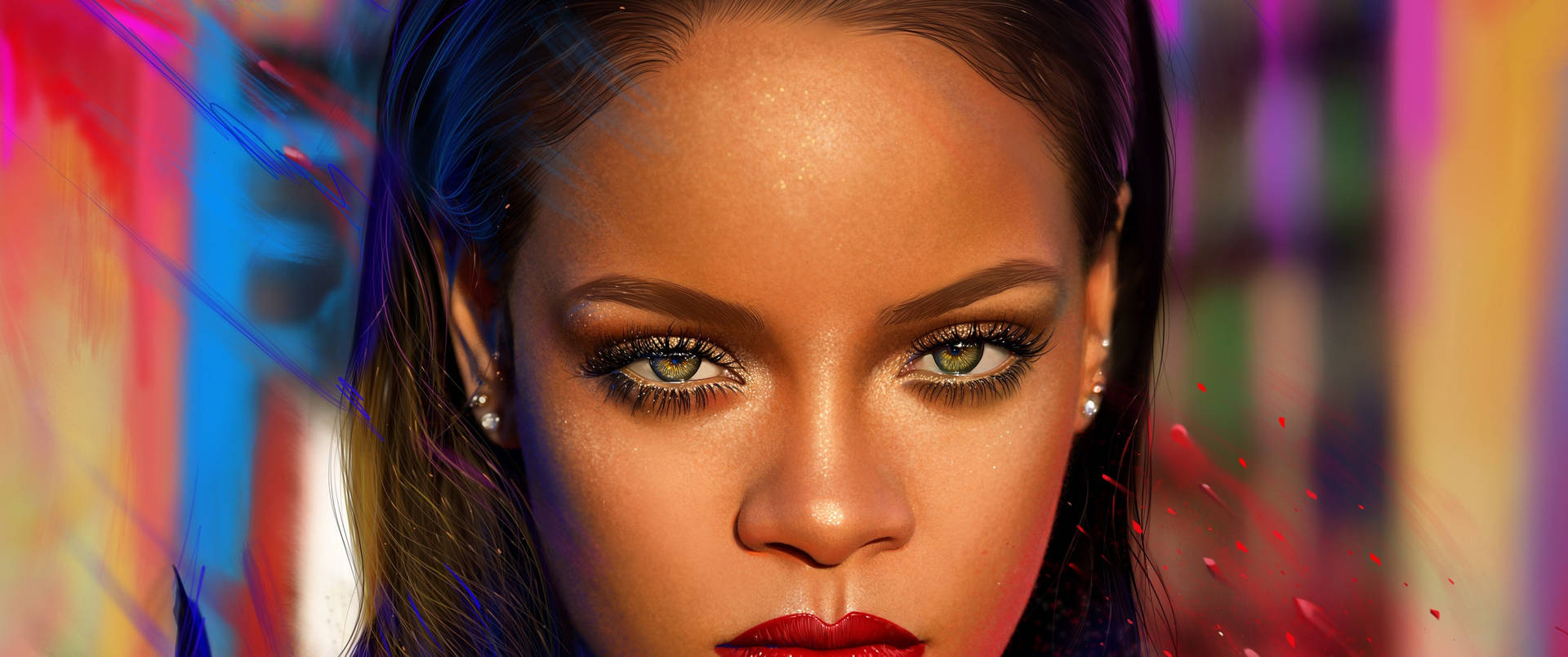 Fenty Rihanna Green Eyes