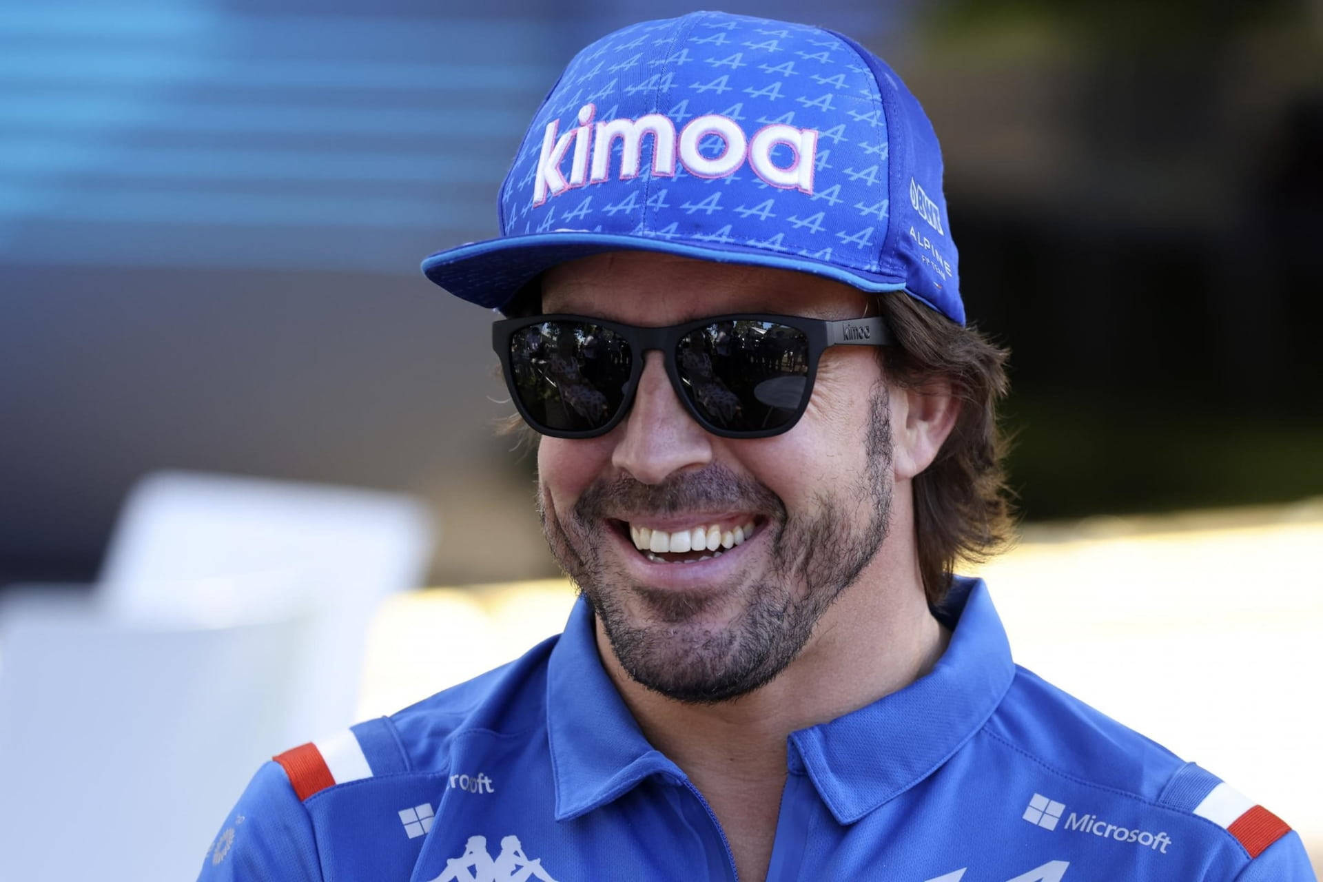 Fernando Alonso Blue Kimoa Cap