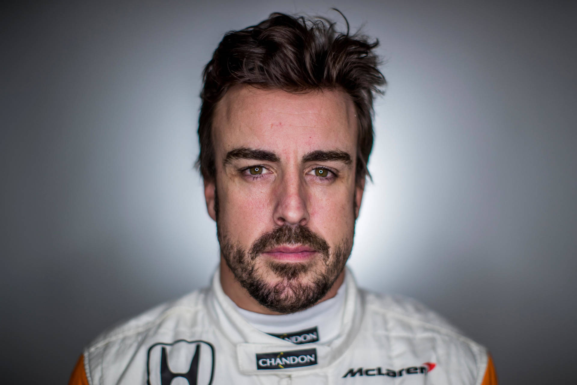 Fernando Alonso Portrait Close Up