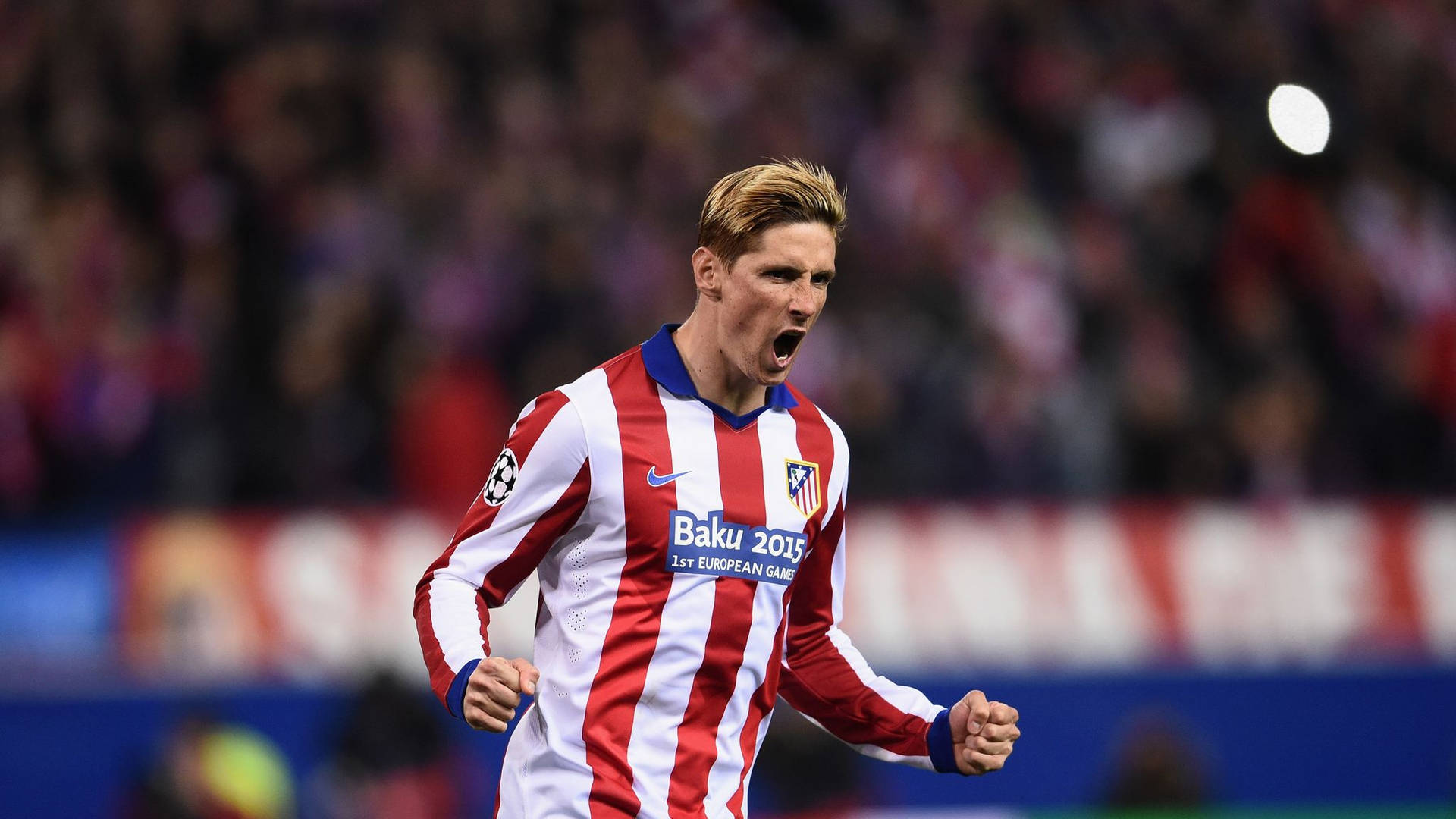 Fernando Torres In Baku 2015 Game Background