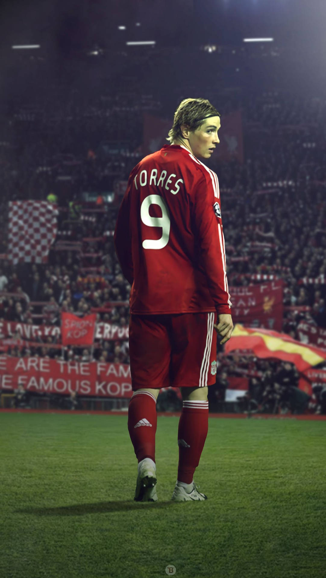 Fernando Torres Looking Back Background