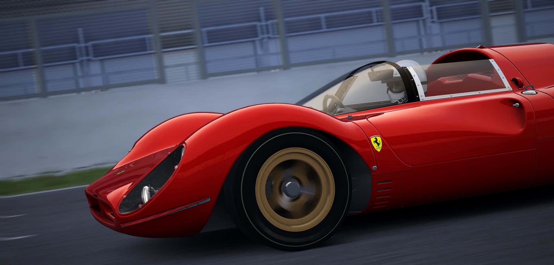 Ferrari 330 Digital Rendering