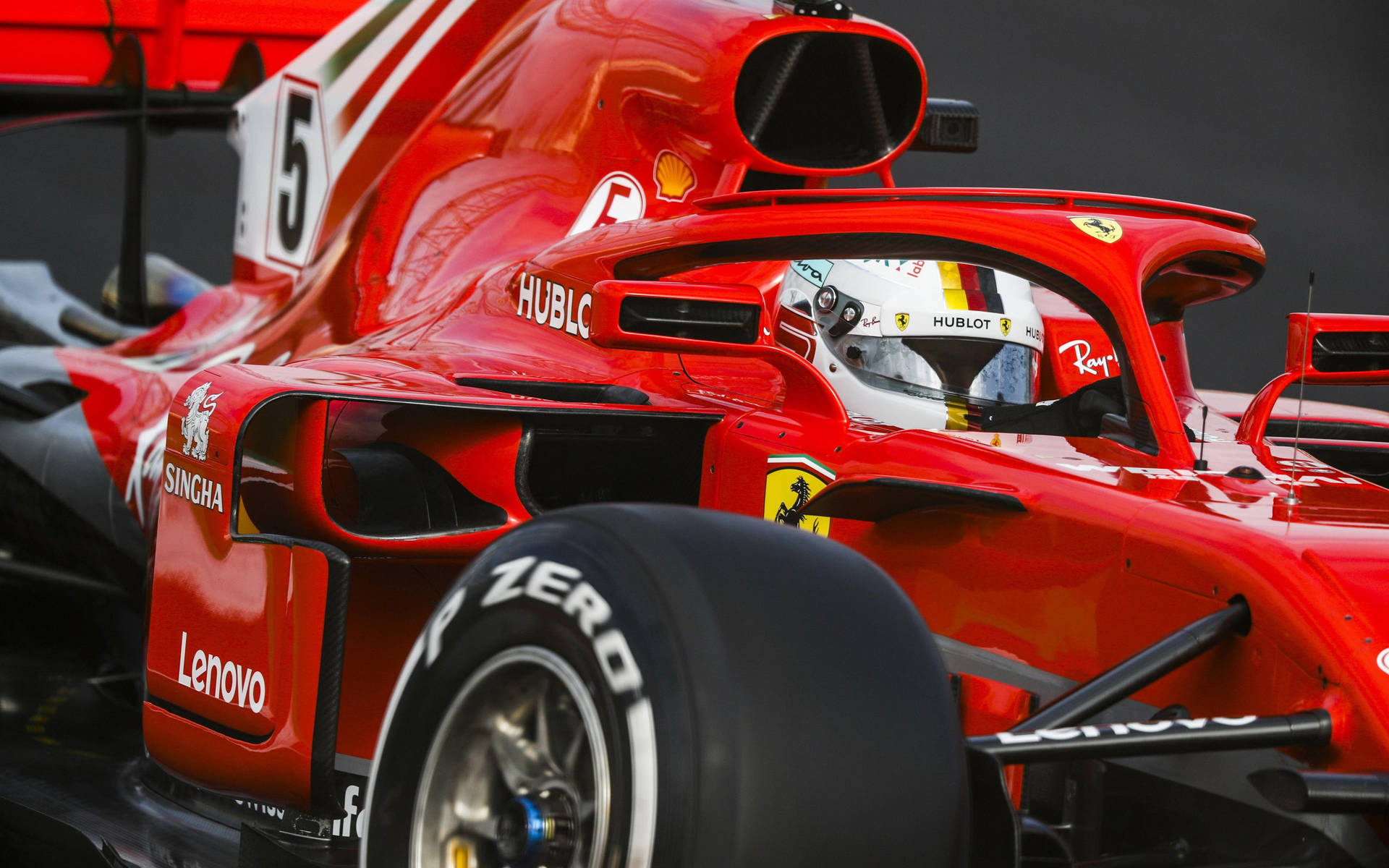 Ferrari F1 2018 Close-up Body