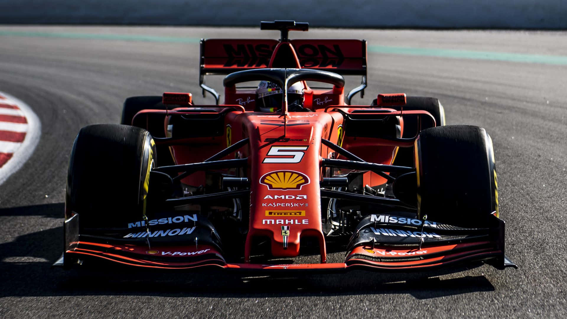 Ferrari-f1 2019 – A Racing Marvel Background