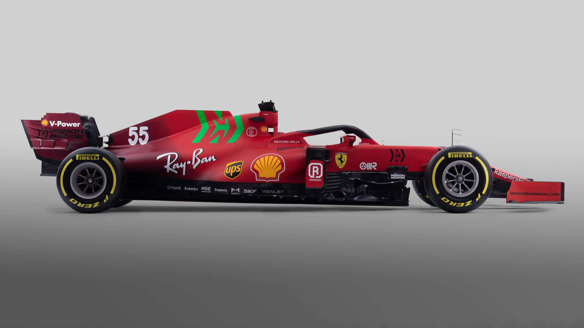 Ferrari F1 Car - F1 2019 Background