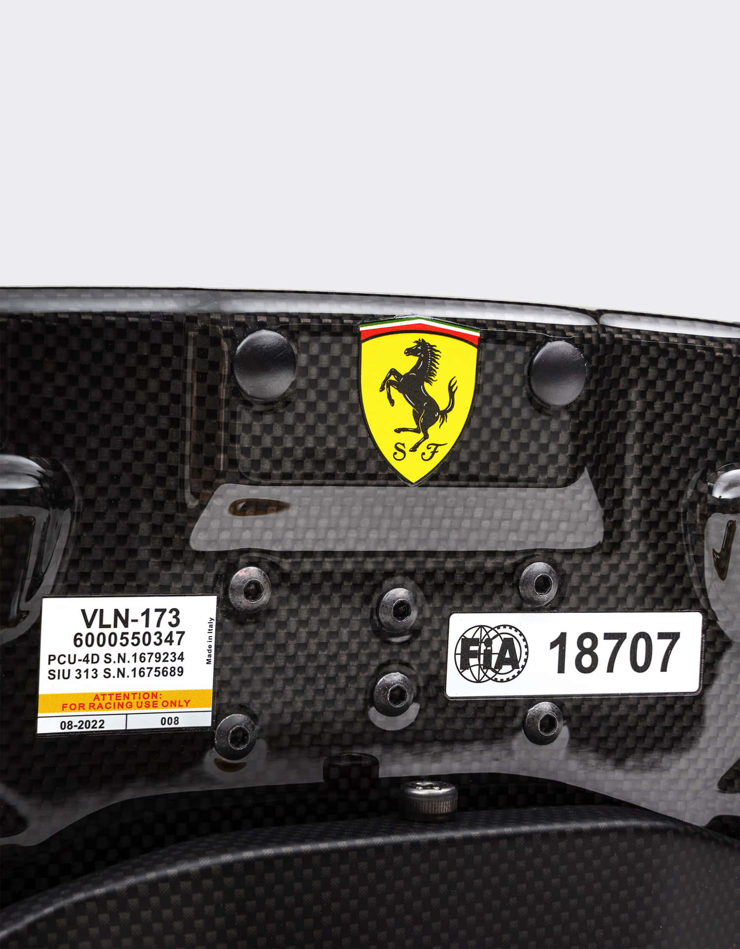 Ferrari F1 Component Carbon Fiber Texture Background