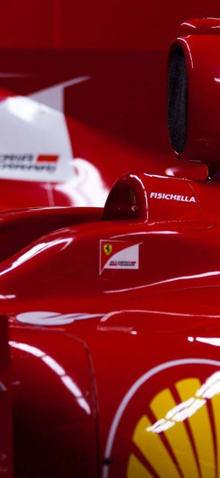 Ferrari F1 Detail Shot Background
