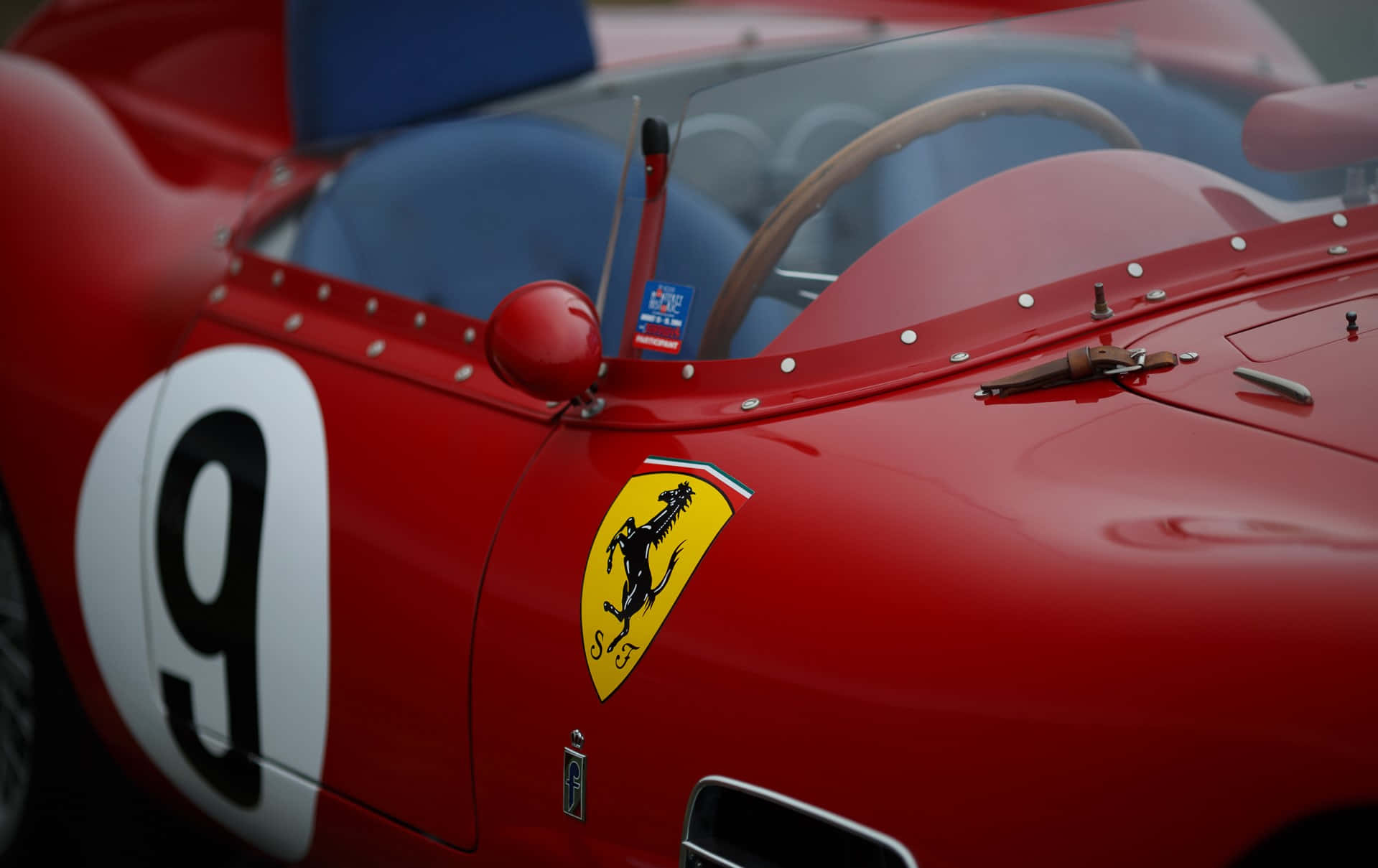 Ferrari F12t - A Classic Sports Car Background