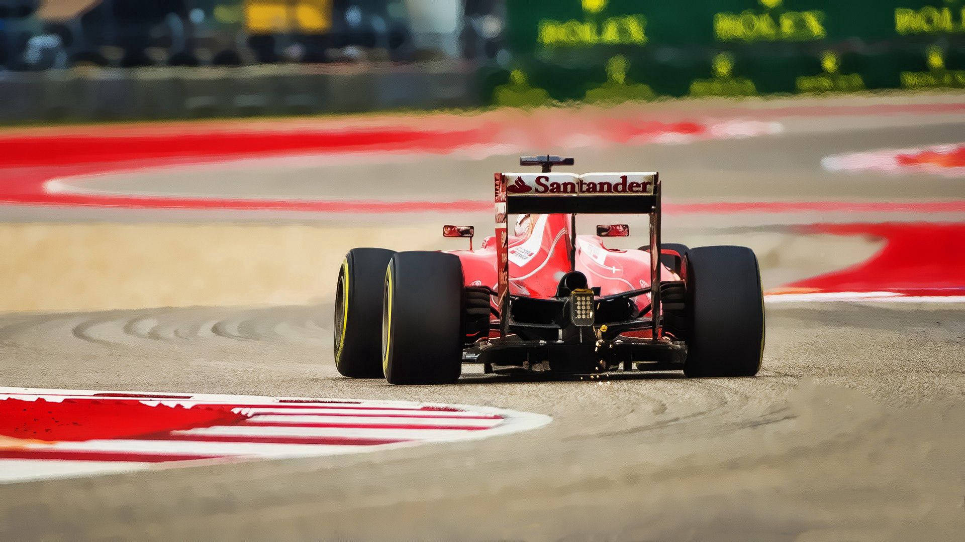 Ferrari Formula 1 Racing Car Background