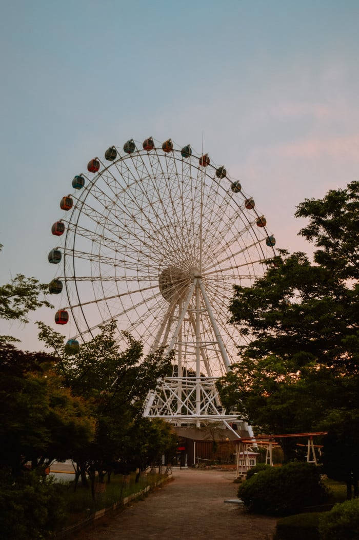 Ferris Wheel In South Korea