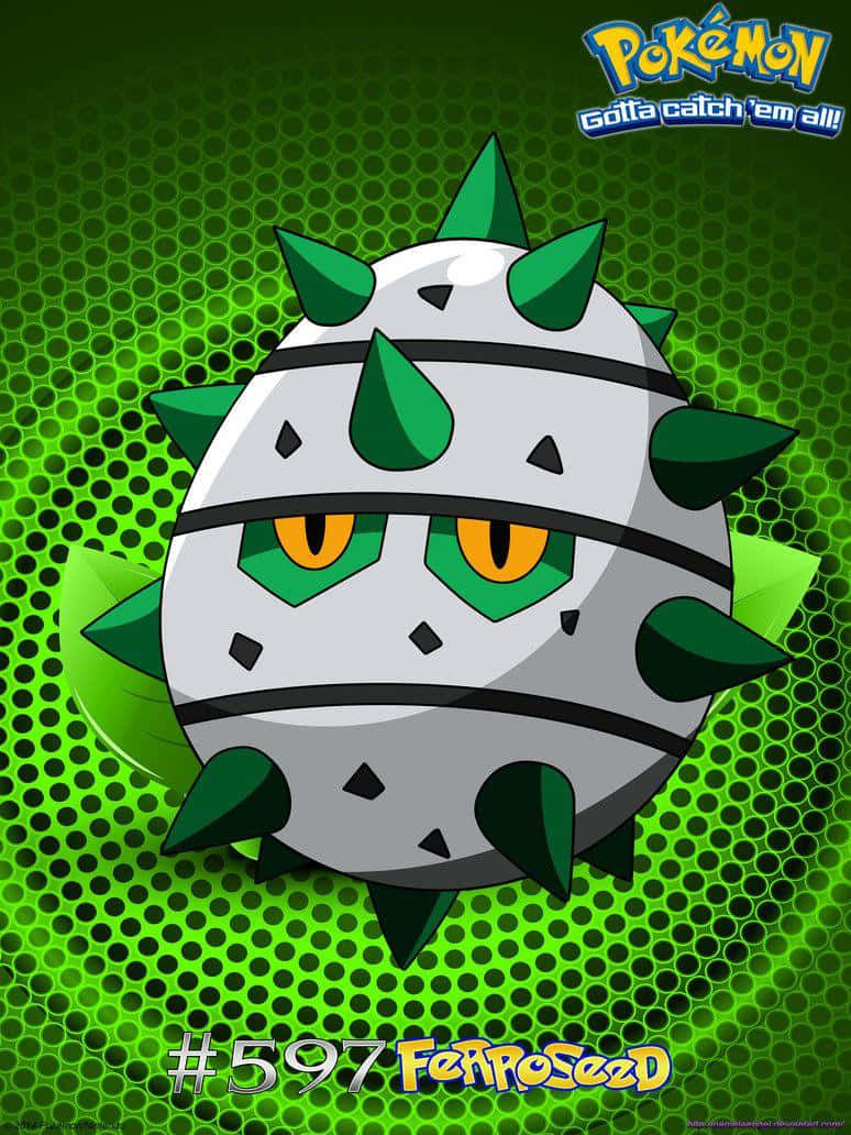 Ferroseed 597 Pokemon Background