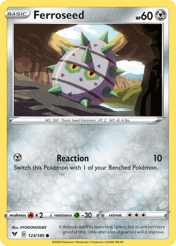 Ferroseed Reaction Ability Background