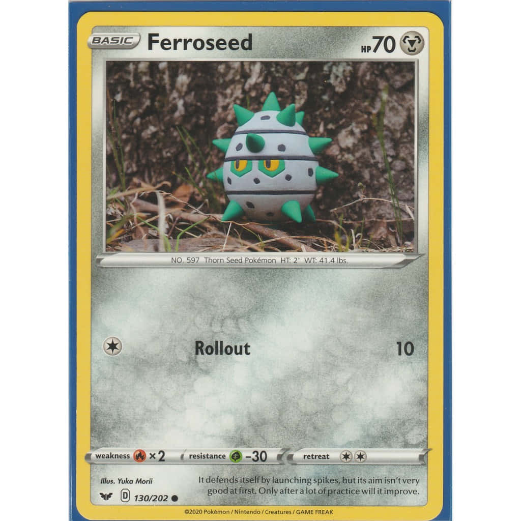 Ferroseed Rollout Ability Background