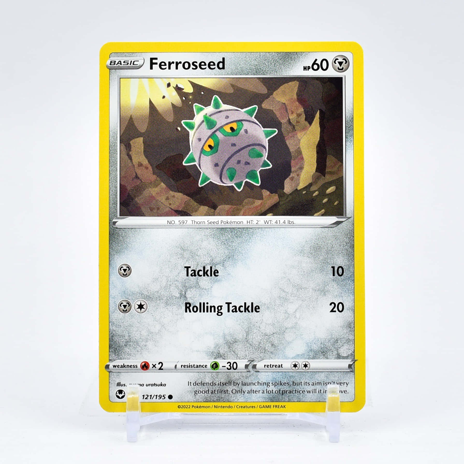 Ferroseed Tackle Ability Background