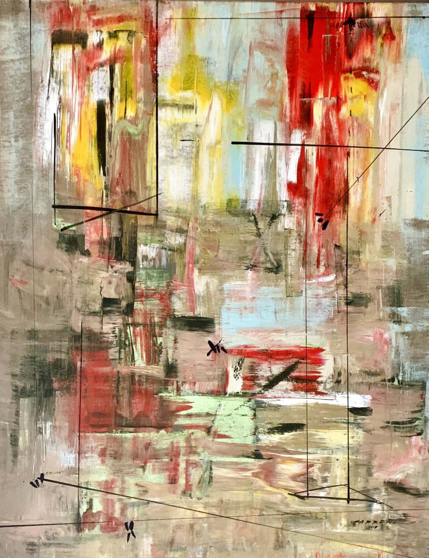 Fervent Painting Hd Background