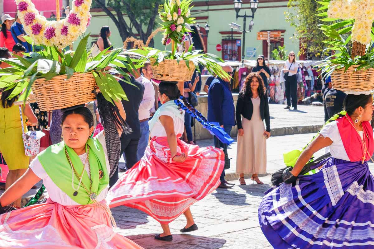 Festival Dance In Oaxaca