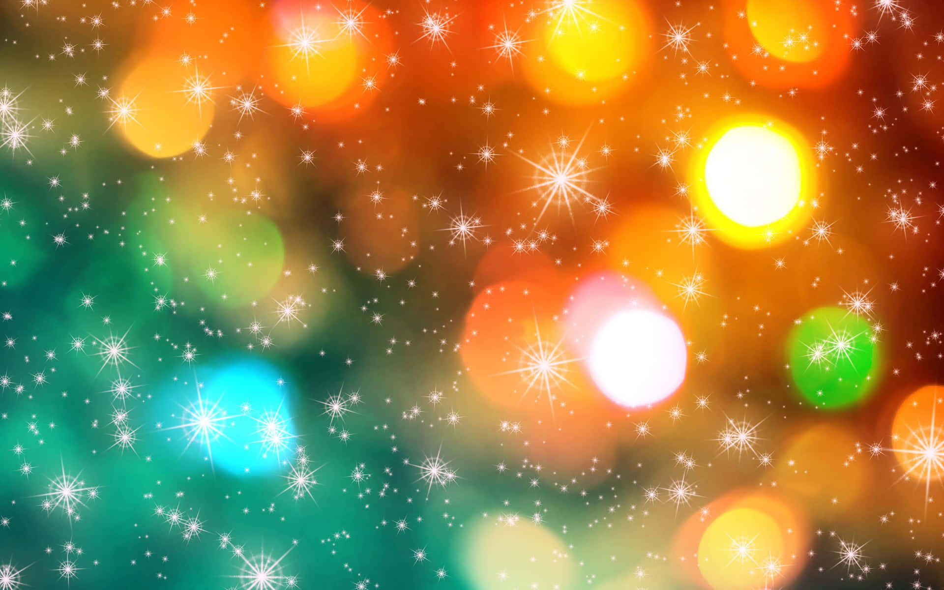 Festive_ Bokeh_ Lights_ Background