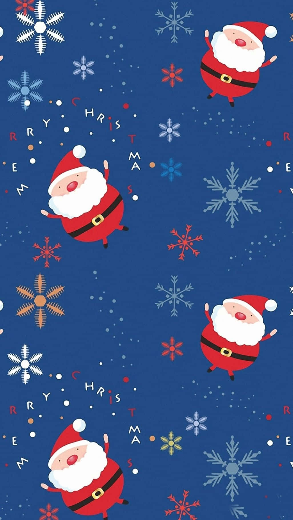 Festive Christmas Pattern Background