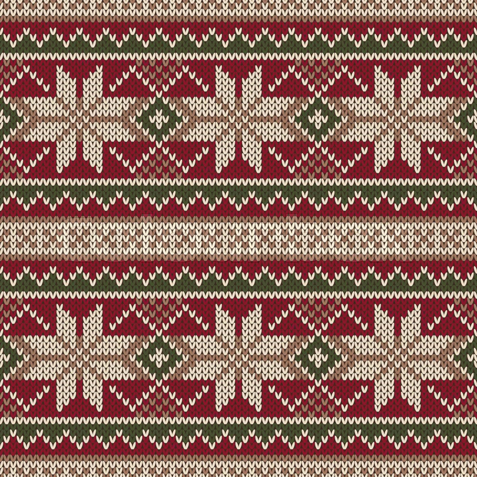 Festive Christmas Sweater Designed For Knitting