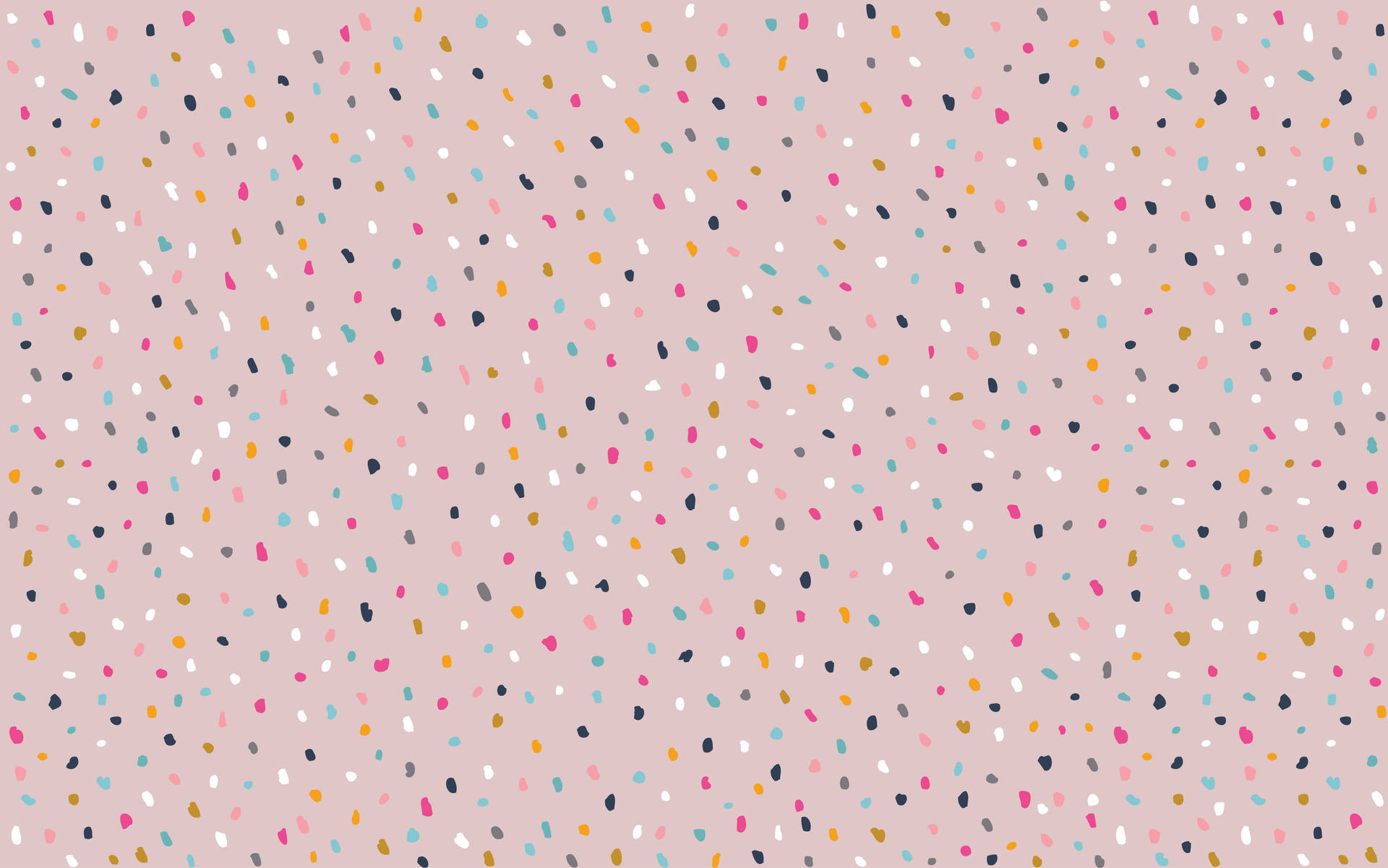 Festive Confetti Pastel Desktop Background